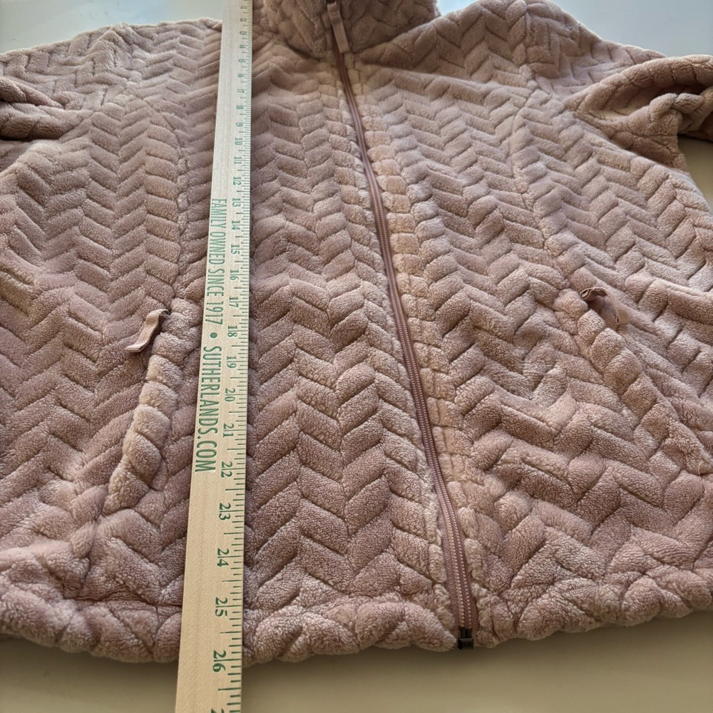 Free Country faux fur full zip jacket pink XL super soft and cozy - Picture 13 of 13